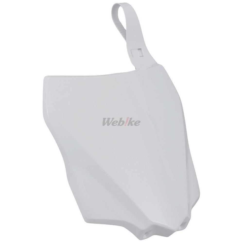 POLISPORT PLATE#FRT KX85 14-18 White | 8662900002