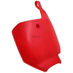 NUMBER PLATE, RED