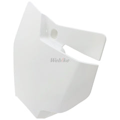 POLISPORT PLATE#FRT SX/SX-F 16-18 White | 8664900002