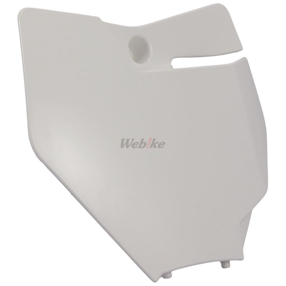 POLISPORT Polisport FRONT NUMBER PLATE WHITE | 8666200001
