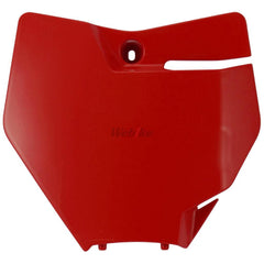 POLISPORT PLATE# FRT MC85 21 Red | 8666200002