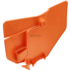 NUMBER PLATE, ORANGE