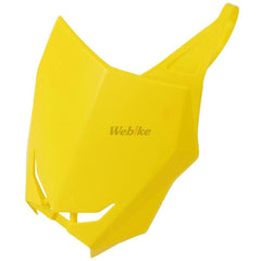 NUMBER PLATE, YELLOW