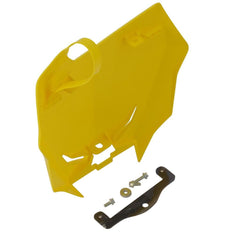 NUMBER PLATE, YELLOW