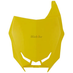 NUMBER PLATE, YELLOW