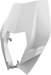 POLISPORT HDLIGHT MASK KTM 08-13 WH | 8666700002