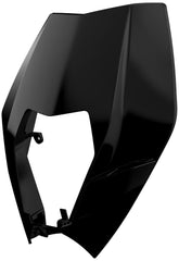 POLISPORT HDLIGHT MASK KTM 08-13 BK | 8666700003