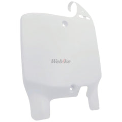 NUMBER PLATE, WHITE