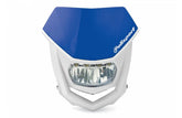 POLISPORT HALO LED HEADLIGHT ECE APPROVED BLUE/WHITE | 8667100005