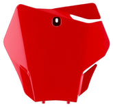 POLISPORT Front Number Plate GASGAS 21- Red | 8668100003