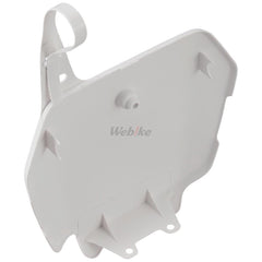 NUMBER PLATE, WHITE