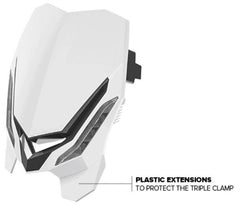 POLISPORT HEADLIGHT E-BLAZE Nero/Bianco | 8670800001