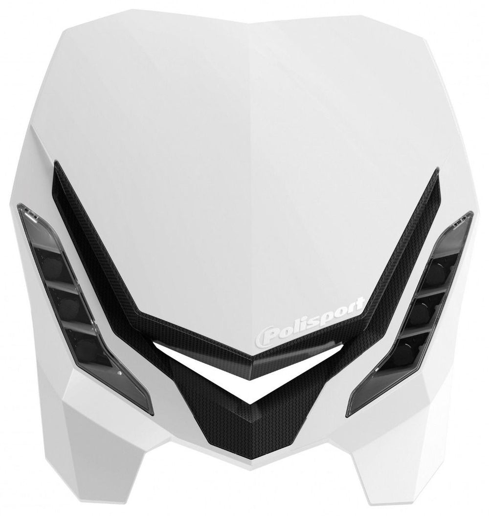 POLISPORT HEADLIGHT E-BLAZE Nero/Bianco | 8670800001