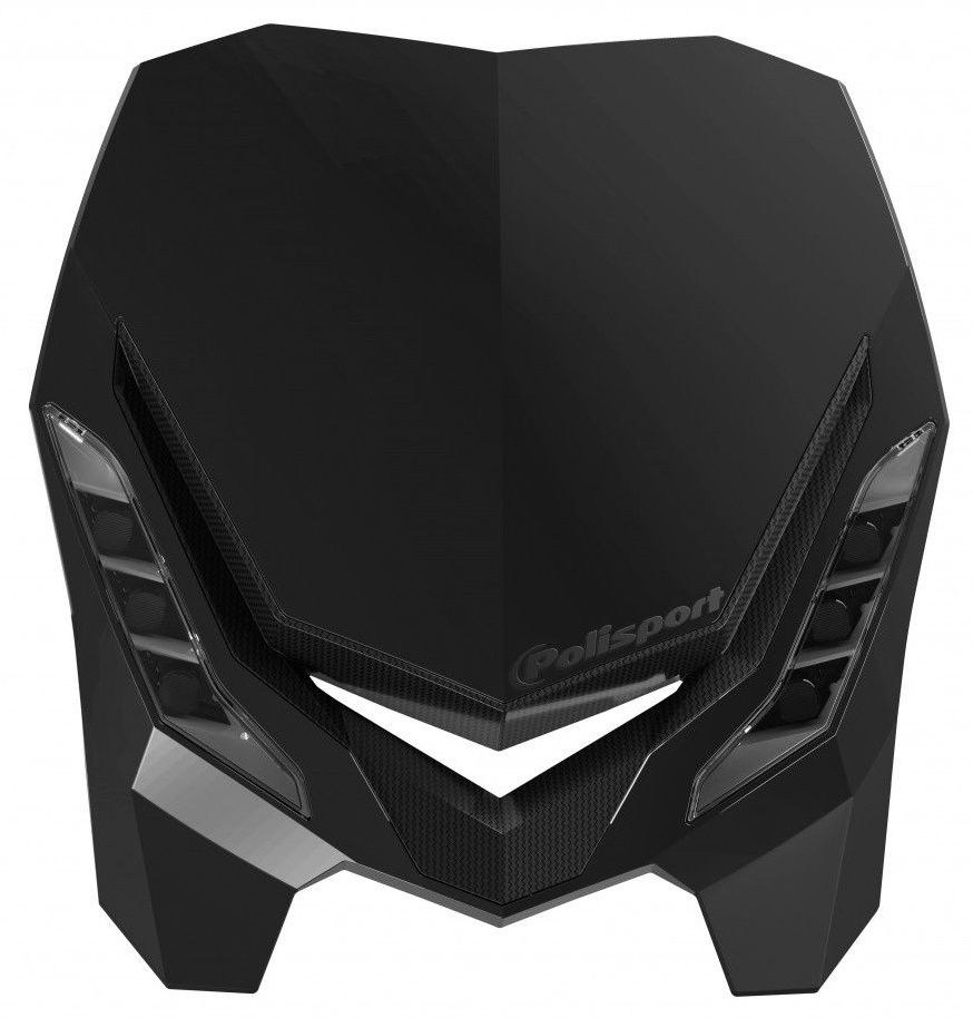 POLISPORT HEADLIGHT E-BLAZE Black | 8670800002
