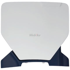 NUMBER PLATE, WHITE