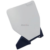 NUMBER PLATE, WHITE