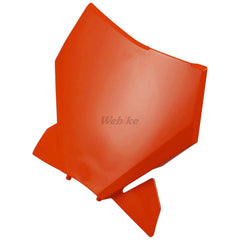 NUMBER PLATE, ORANGE OEM Color