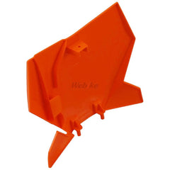 NUMBER PLATE, ORANGE OEM Color