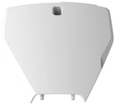 NUMBER PLATE, WHITE