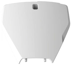 NUMBER PLATE, WHITE