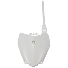 NUMBER PLATE, WHITE