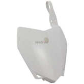 NUMBER PLATE, WHITE
