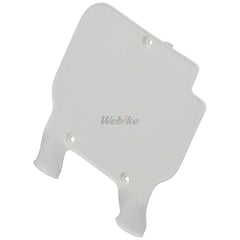 NUMBER PLATE, WHITE