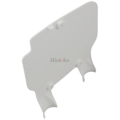 NUMBER PLATE, WHITE