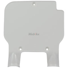 NUMBER PLATE, WHITE
