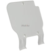 NUMBER PLATE, WHITE