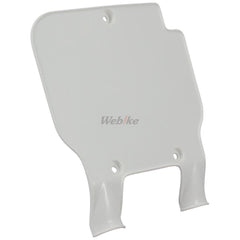 NUMBER PLATE, WHITE