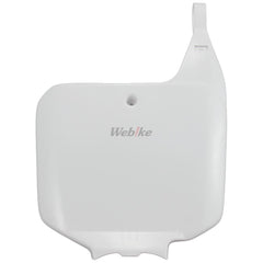 NUMBER PLATE, WHITE