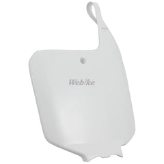NUMBER PLATE, WHITE
