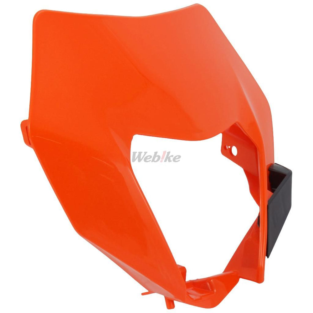 HEADLIGHT MASK, ORANGE
