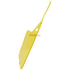 NUMBER PLATE, YELLOW