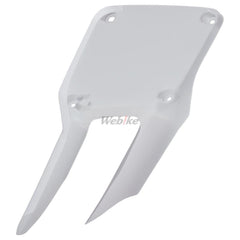 NUMBER PLATE, WHITE