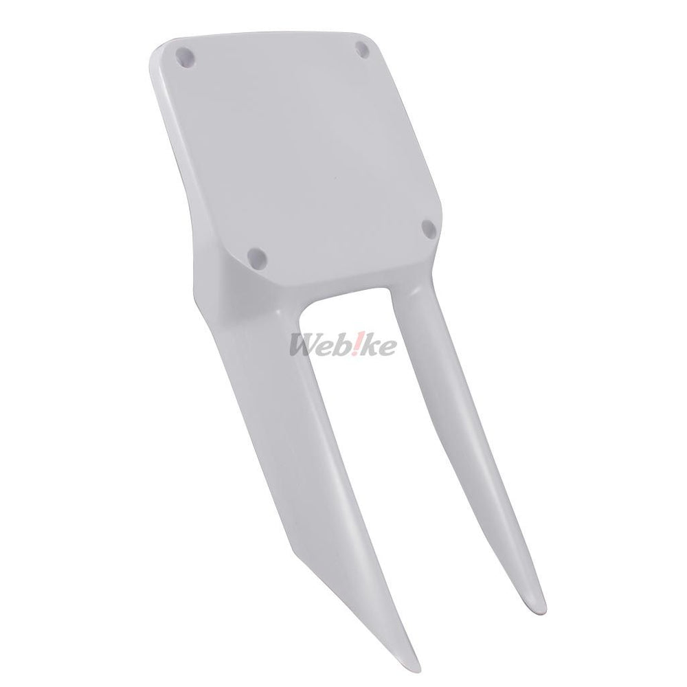 NUMBER PLATE, WHITE