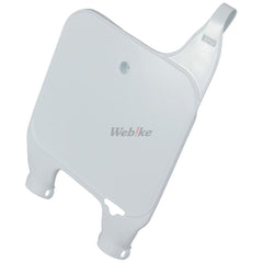 NUMBER PLATE, WHITE