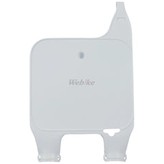NUMBER PLATE, WHITE