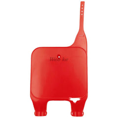 NUMBER PLATE, RED