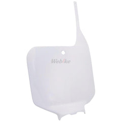 NUMBER PLATE, WHITE