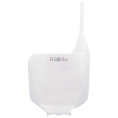 NUMBER PLATE, WHITE