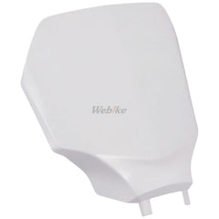 NUMBER PLATE, WHITE
