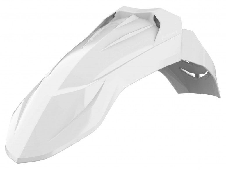 SM FENDER FRONT FENDER (NOT DRILLED), WHITE
