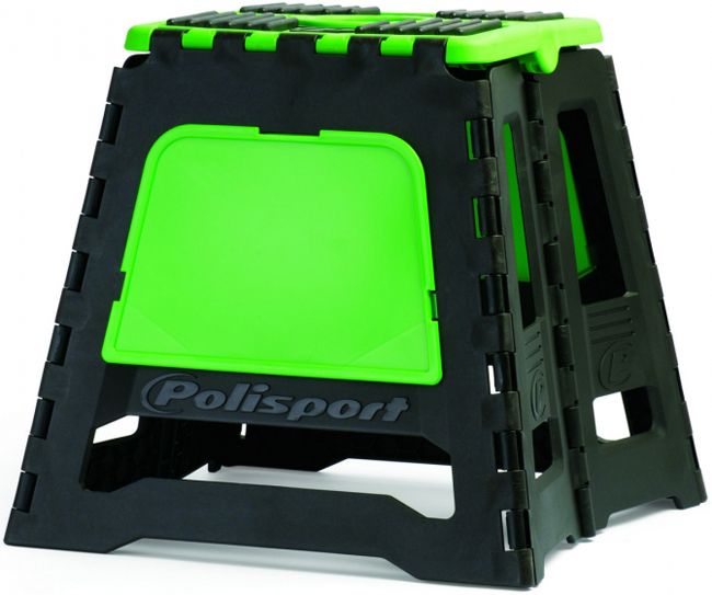 POLISPORT PIT BIKE STAND FOLDABLE POLISPORT LOGO GREEN | 8981500005