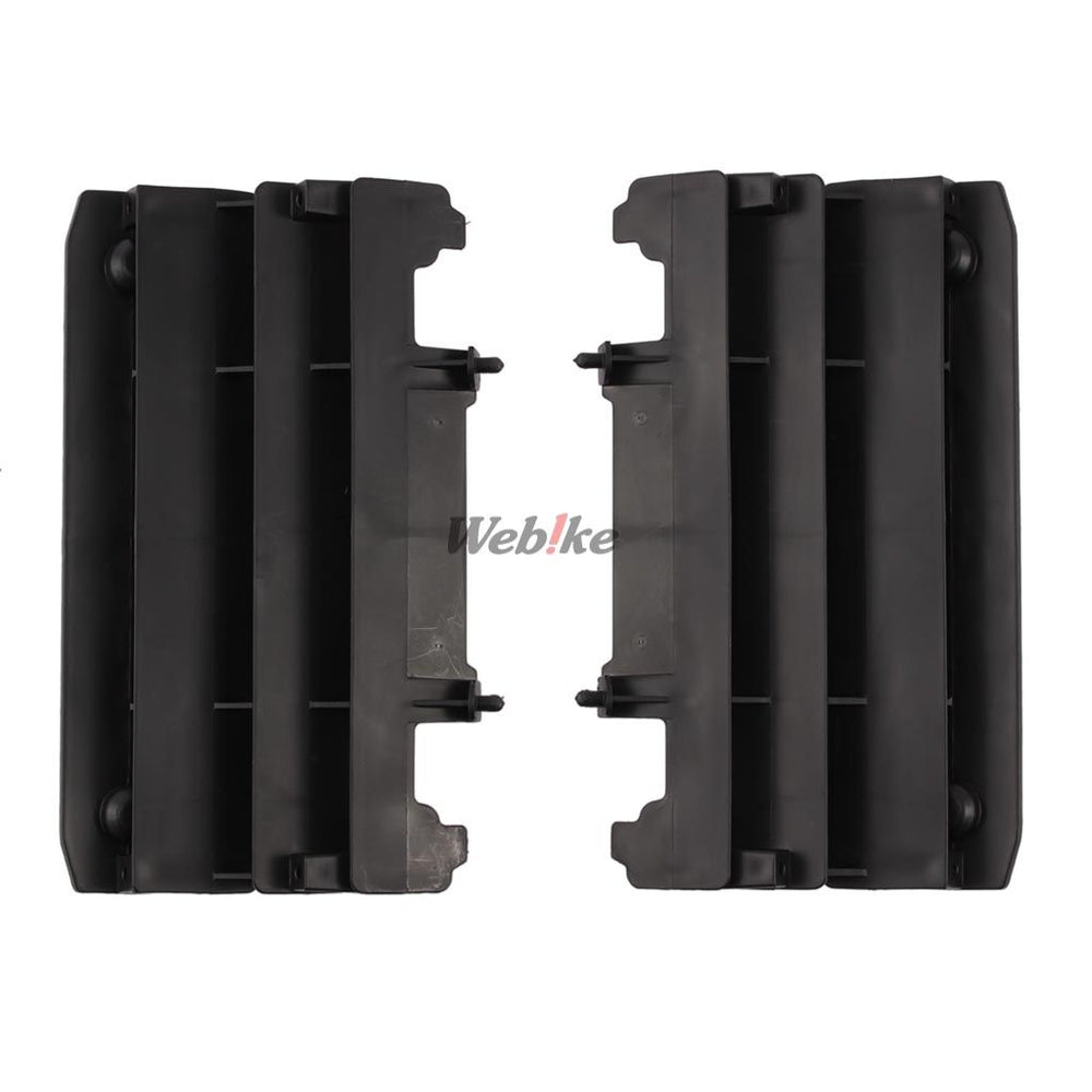 RADIATOR LOUVERS, BLACK