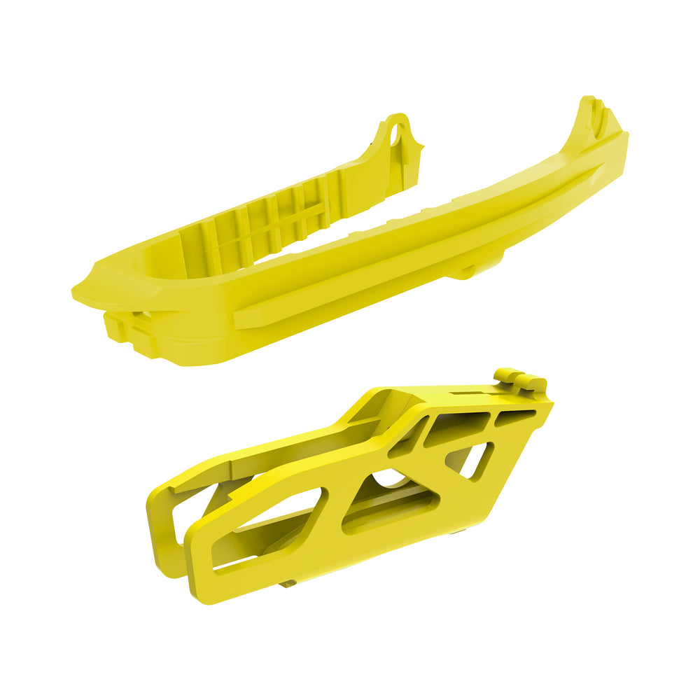 Kit chain guide+chain slider RMZ450(18), YELLOW