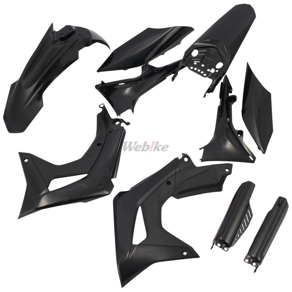 FULL PLASTIC KIT, BLACK