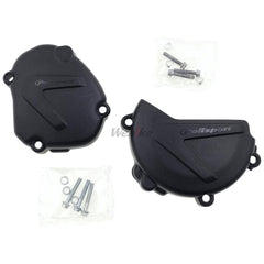 Kit Clutch+Ignition cover protector, BLACK