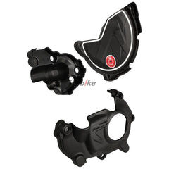 Kit Clutch+Ignition cover protector, BLACK